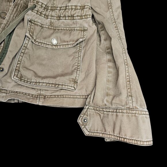 Hollister Women's Y2k Utility Jacket Cargo XL - Picture 6 of 11